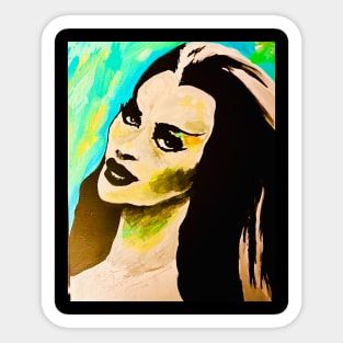 Lily Munster Sticker